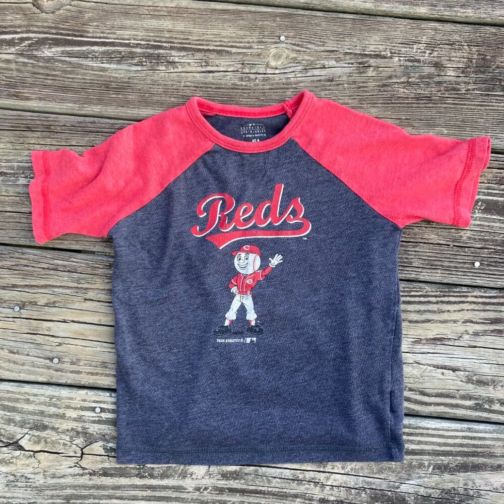 Cincinnati Reds Raglan Tee – Toddler 4T